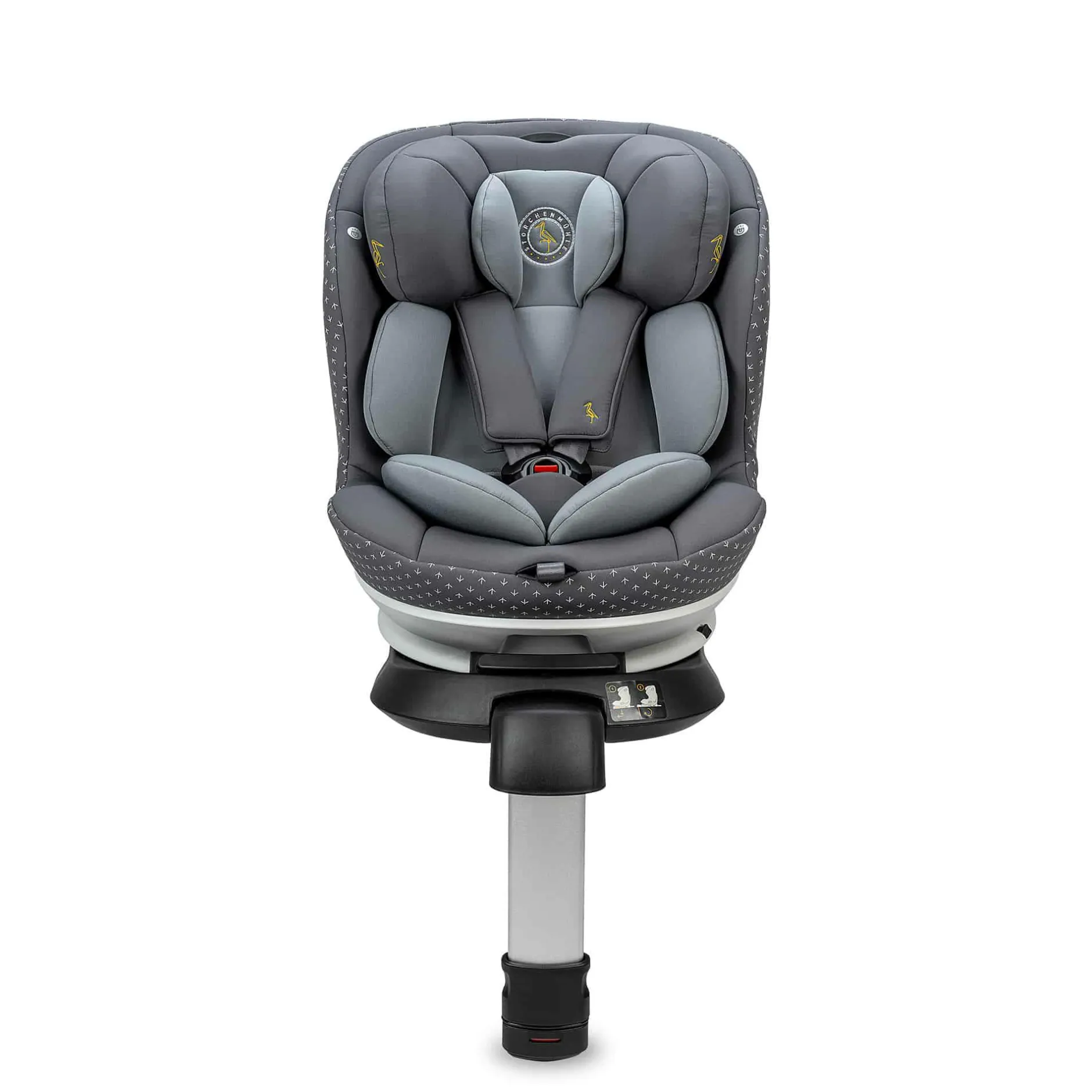 Storchenmu00fchle Niki Start Asphalt*Kinder Kindersitze Isofix|Reboarder 0-18 Kg, Gruppe 0+/1