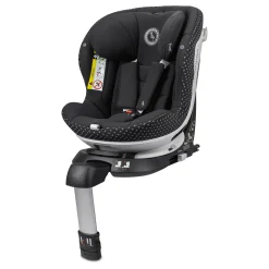 Storchenmu00fchle Niki Start M Onyx*Kinder Kindersitze Isofix|Reboarder 0-18 Kg, Gruppe 0+/1