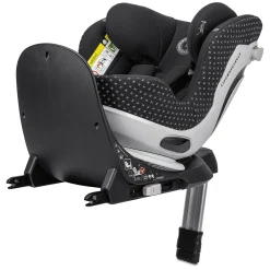 Storchenmu00fchle Niki Start M Onyx*Kinder Kindersitze Isofix|Reboarder 0-18 Kg, Gruppe 0+/1