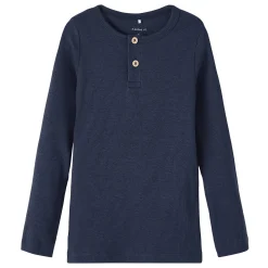 name it NMMKAB LS RIB HENLEY marine NOS Dark Sapphire    DL FS25* Kleinkindmode|Oberteile