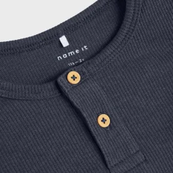 name it NMMKAB LS RIB HENLEY marine NOS Dark Sapphire    DL FS25* Kleinkindmode|Oberteile