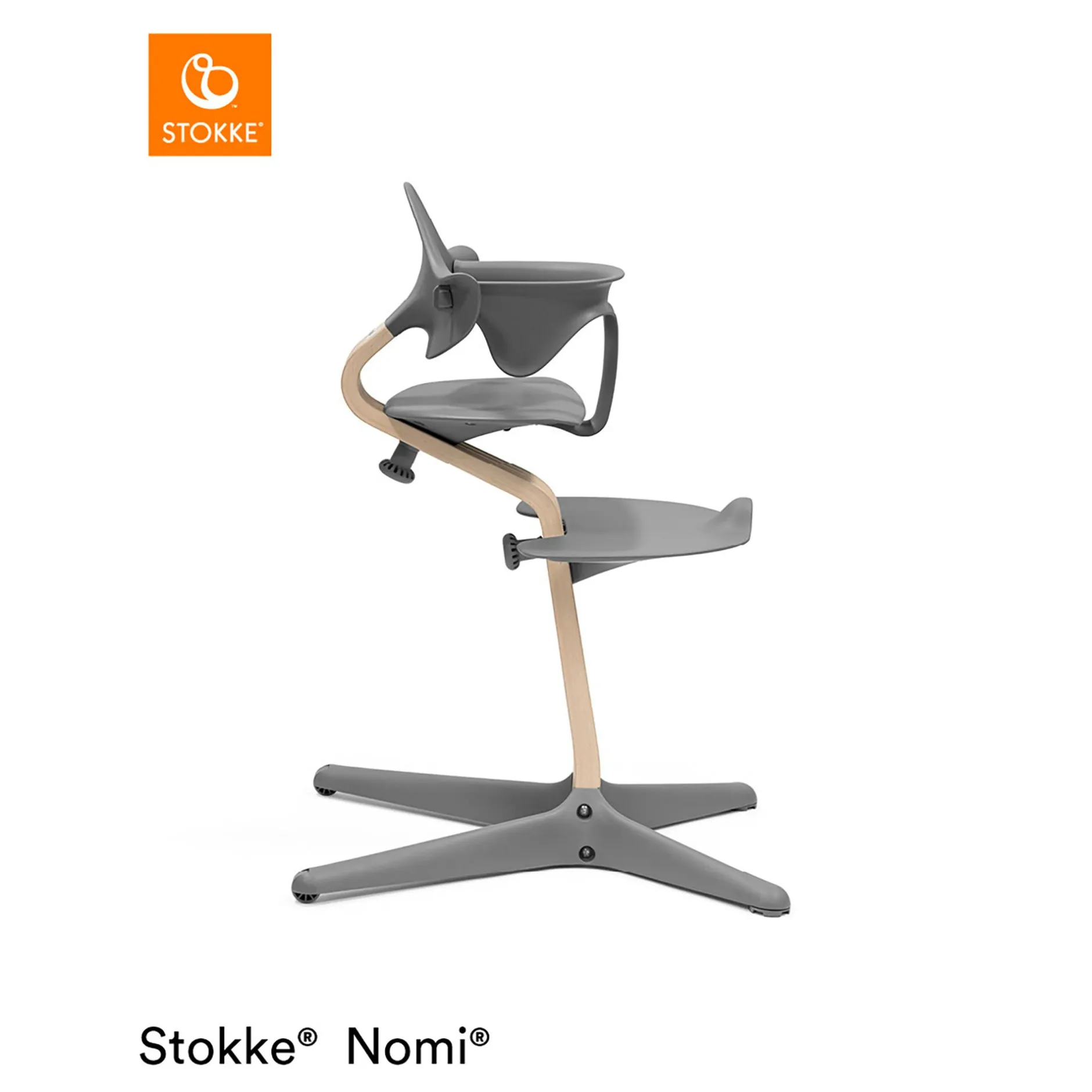 STOKKE Nomi® Baby Set Anthracite* Treppenhochstühle