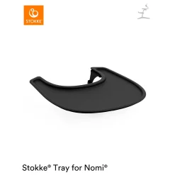 STOKKE Nomi® Tray Black* Hochstuhl Zubehör