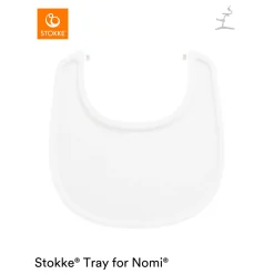 STOKKE Nomi® Tray White* Hochstuhl Zubehör