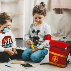 small foot Notarztrucksack*Kinder Holzspielzeug|Spielzeug Ab 3 Jahren