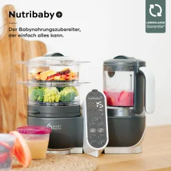 babymoov Nutribaby + Industrial Grey* Babykostwärmer
