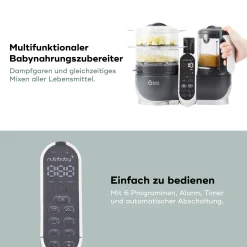 babymoov Nutribaby + Industrial Grey* Babykostwärmer