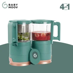 babymoov Nutribaby Glass Green Forest* Babykostwärmer