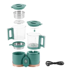 babymoov Nutribaby Glass Green Forest* Babykostwärmer