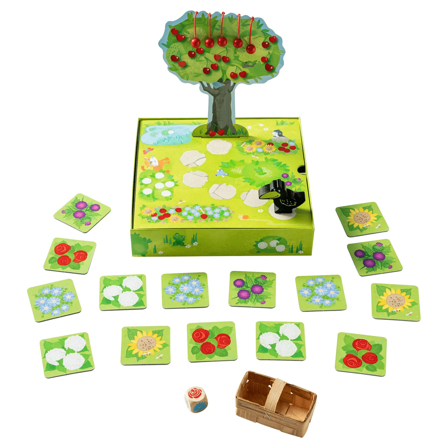 HABA Obstgärtchen - Die Kirschenernte*Kinder Lernspielzeug|Spielzeug Ab 3 Jahren