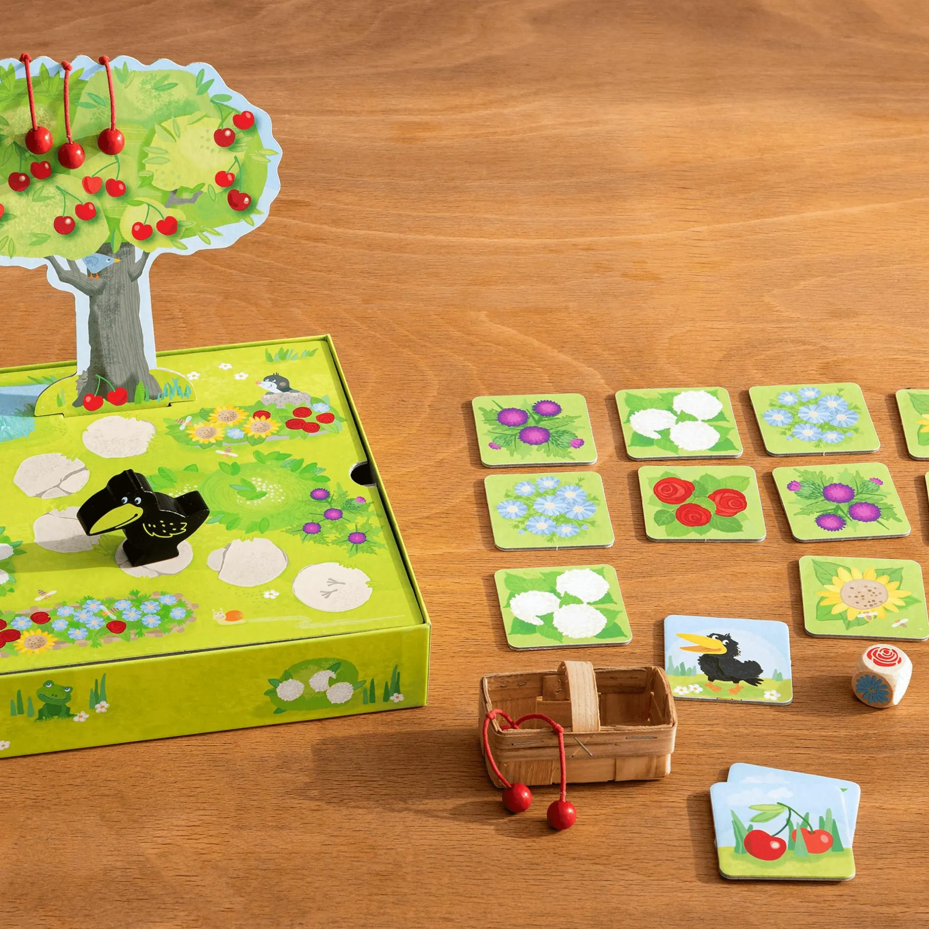 HABA Obstgärtchen - Die Kirschenernte*Kinder Lernspielzeug|Spielzeug Ab 3 Jahren
