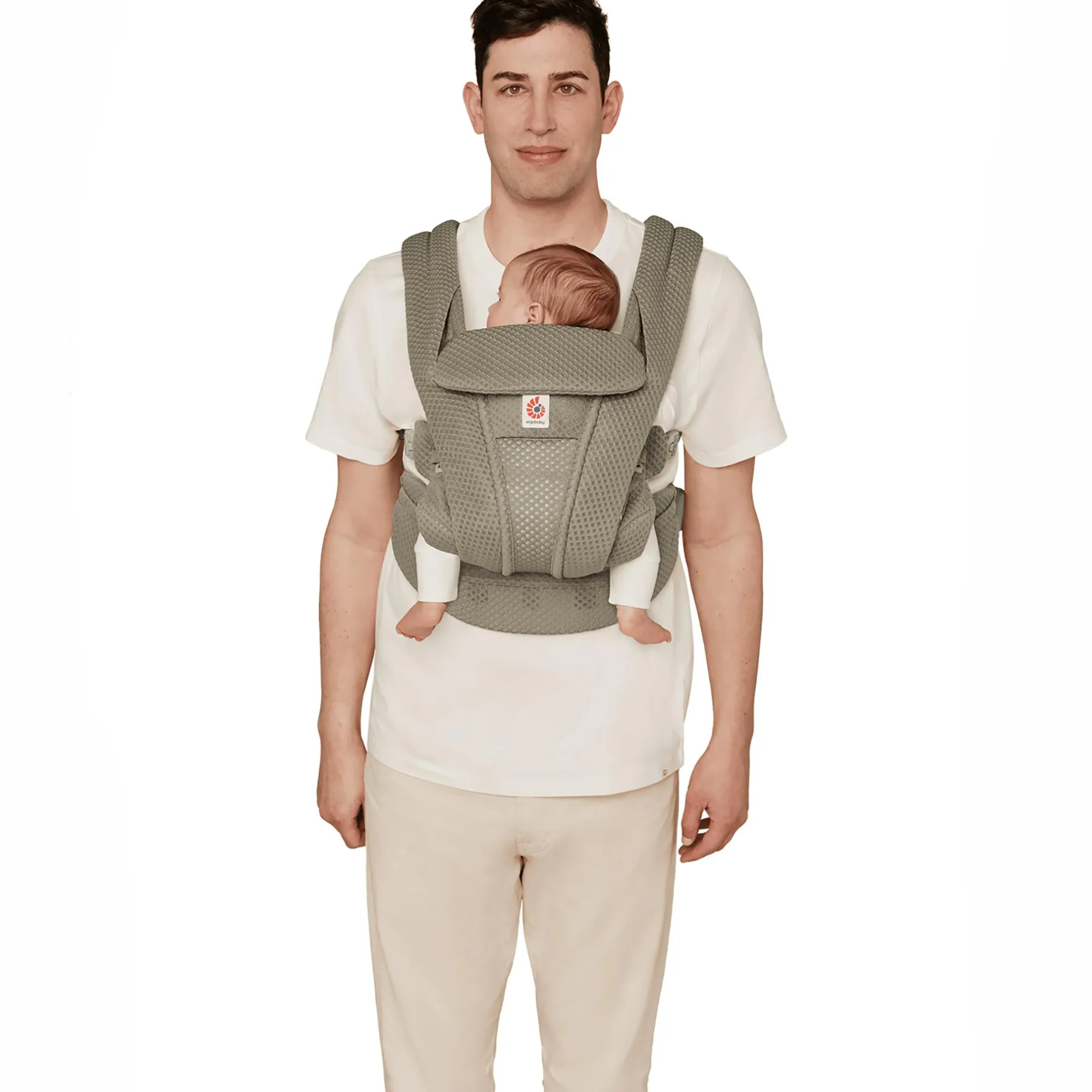 ERGObaby Omni Deluxe Mesh Soft Olive* Babytragen
