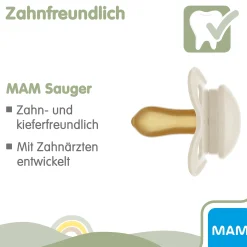 MAM Original matt Latex 6 - 16 Monate 2 Stück Reh/Vogel* Schnuller