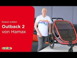 hamax Outback Zweisitzer* Fahrradanhänger