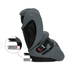 cbx by cybex Pallas B i-Size Cobblestone Grey*Kinder Kindersitze 9-36 Kg, Gruppe 1/2/3