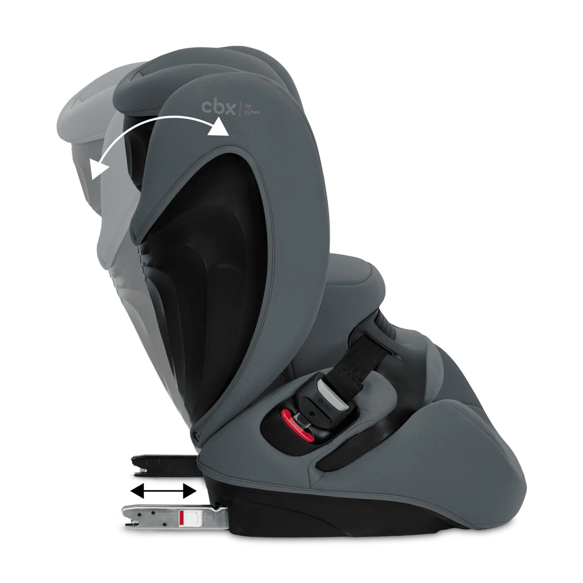 cbx by cybex Pallas B i-Size Cobblestone Grey*Kinder Kindersitze 9-36 Kg, Gruppe 1/2/3