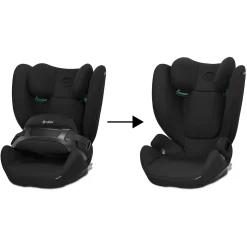 cbx by cybex Pallas B i-Size Pure Black*Kinder Kindersitze 9-36 Kg, Gruppe 1/2/3