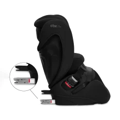 cbx by cybex Pallas B i-Size Pure Black*Kinder Kindersitze 9-36 Kg, Gruppe 1/2/3