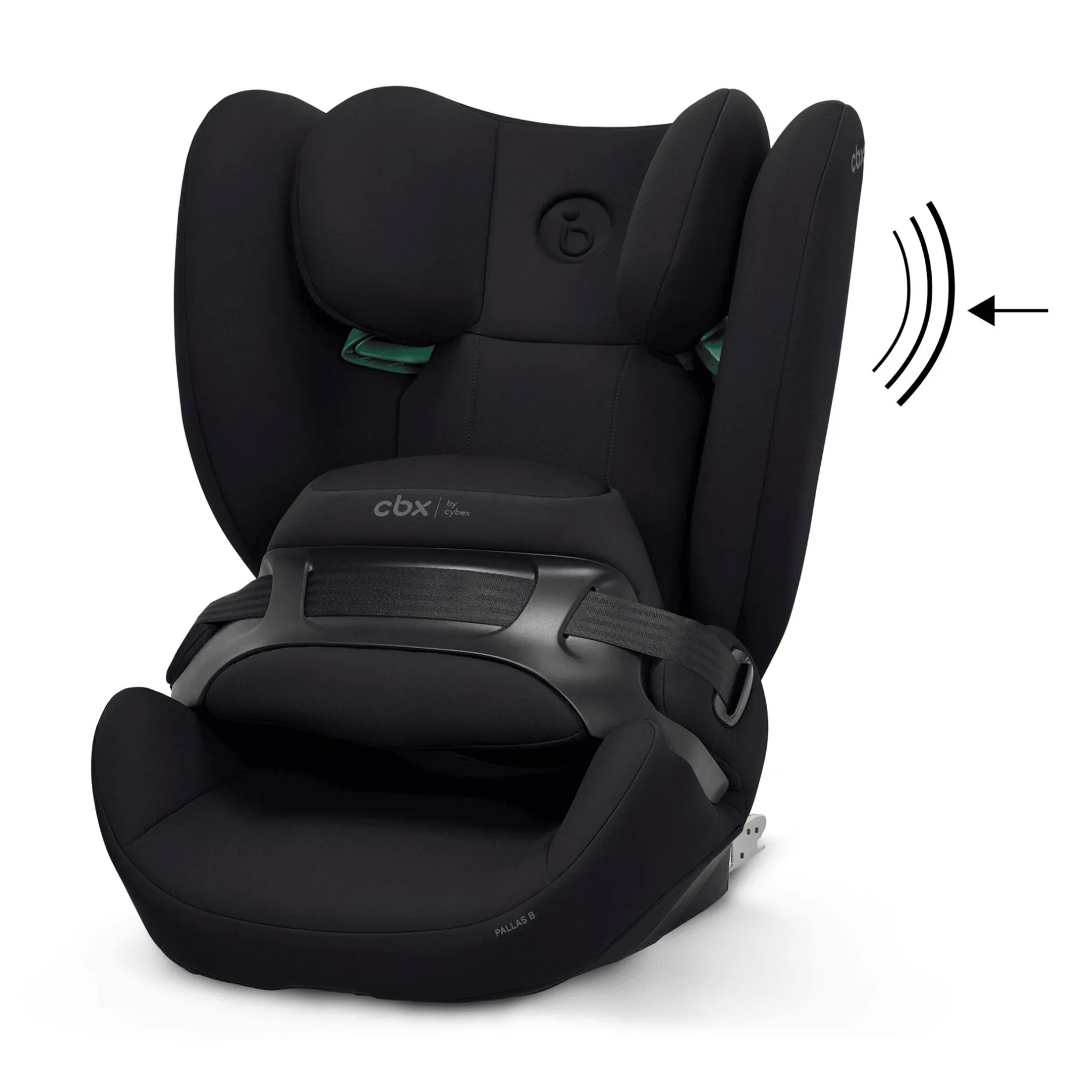 cbx by cybex Pallas B i-Size Pure Black*Kinder Kindersitze 9-36 Kg, Gruppe 1/2/3