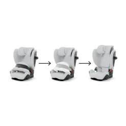 cybex Pallas G2 Fog Grey*Kinder Kindersitze 9-36 Kg, Gruppe 1/2/3