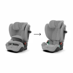 cybex Pallas G3 Plus Stone Grey*Kinder Kindersitze 9-36 Kg, Gruppe 1/2/3|Kindersitze Isofix