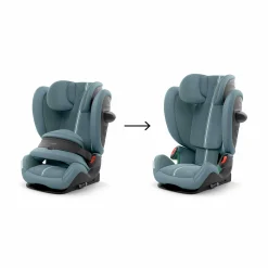 cybex Pallas G3 Plus Stormy Blue*Kinder Kindersitze Isofix|Kindersitze 9-36 Kg, Gruppe 1/2/3