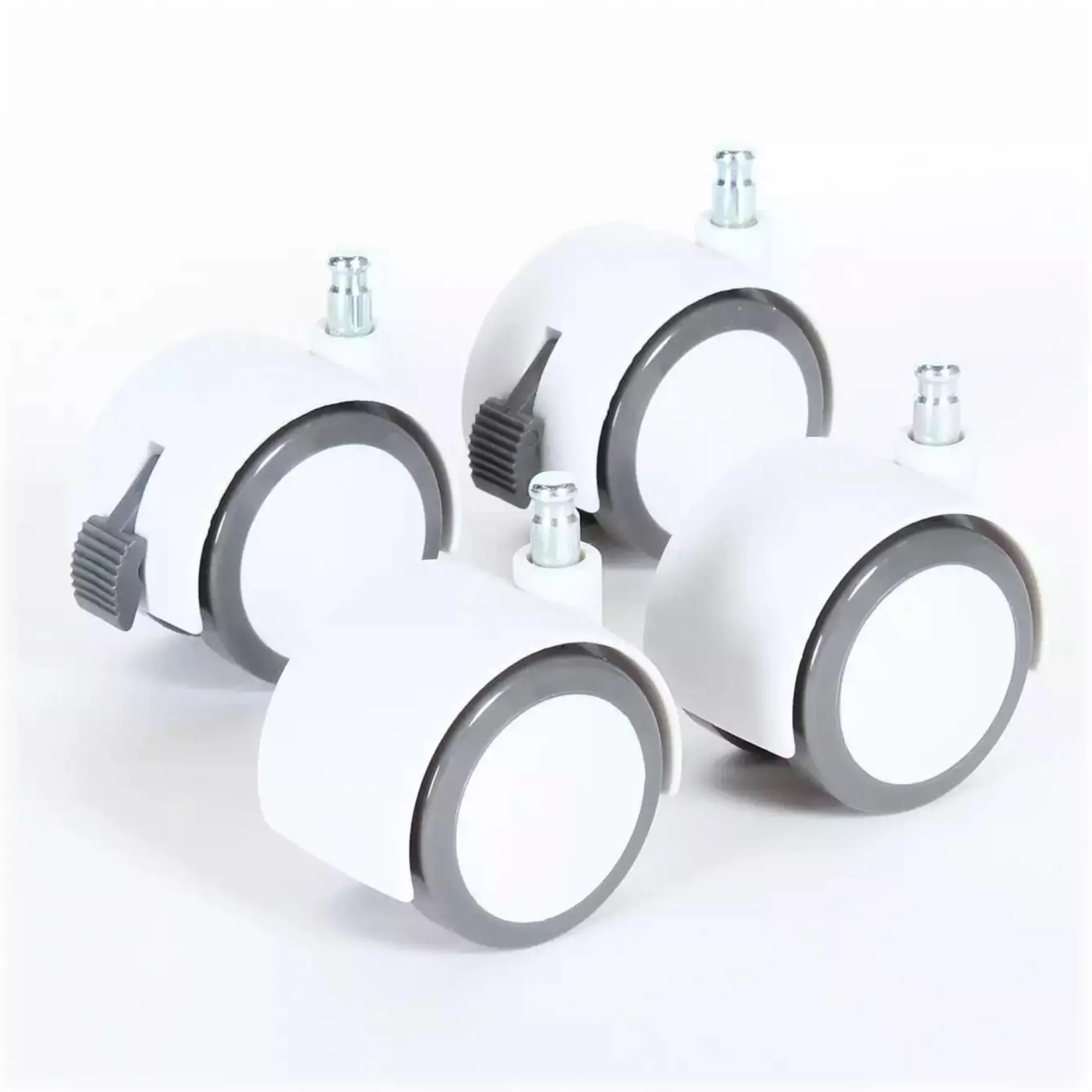 babybay Parkettrollensatz weiß* Babybetten