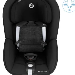 MAXI-COSI Pearl 360 Authentic Black*Kinder Kindersitze 9-18 Kg, Gruppe 1|Reboarder 0-18 Kg, Gruppe 0+/1