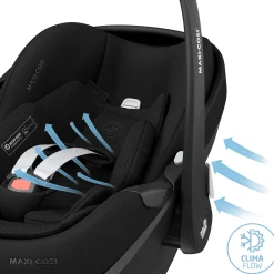 MAXI-COSI Pebble 360 Pro² Twillic Black*Kinder Babyschalen 0-13 Kg, Gruppe 0+