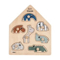 done by deer Peg Puzzle Deer friends*Kinder Lernspielzeug|Holzspielzeug