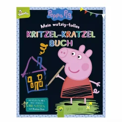 Schwager&Steinl Peppa Pig - Mein wutzig-tolles Krtizel-Kratzel-Buch*Kinder Kinderbücher|Spielzeug Ab 3 Jahren
