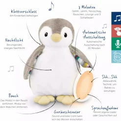 ZAZU Phoebe der Pinguin* Nachtlichter|Spieluhren
