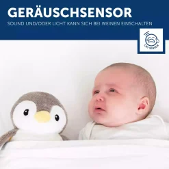 ZAZU Phoebe der Pinguin* Nachtlichter|Spieluhren