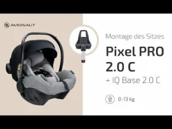 AVIONAUT Pixel PRO 2.0 C Navy*Kinder Babyschalen 0-13 Kg, Gruppe 0+