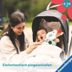 Ravensburger Play+ Entdecker-Elefant* Rasseln & Greiflinge|Kuscheltiere