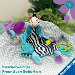 Ravensburger Play+ Geschenkset Zebra* Schmusetücher|Rasseln & Greiflinge