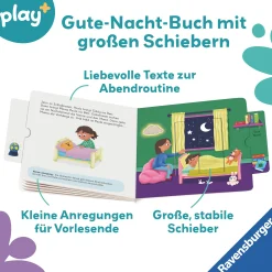 Ravensburger Play+ Mein allererstes Schiebebuch: Gute Nacht*Kinder Kinderbücher