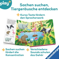 Ravensburger Play+ Mein allererstes Soundbuch: Dschungel*Kinder Kinderbücher