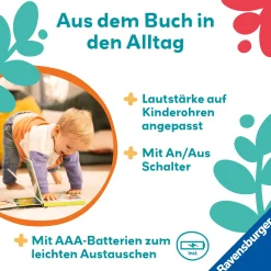 Ravensburger Play+ Mein allererstes Soundbuch: Dschungel*Kinder Kinderbücher