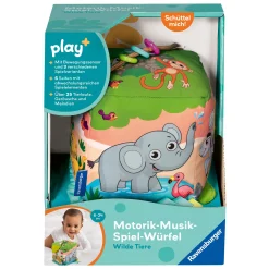 Ravensburger Play+ Motorik-Würfel Wilde Tiere*Kinder Holzspielzeug