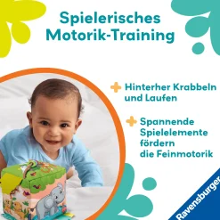 Ravensburger Play+ Motorik-Würfel Wilde Tiere*Kinder Holzspielzeug