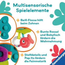 Ravensburger Play+ Pop-it Piranha* Rasseln & Greiflinge