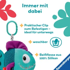 Ravensburger Play+ Pop-it Piranha* Rasseln & Greiflinge