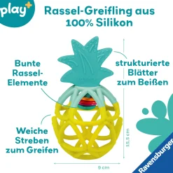 Ravensburger Play+ Rassel-Greifling Ananas* Rasseln & Greiflinge