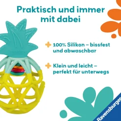 Ravensburger Play+ Rassel-Greifling Ananas* Rasseln & Greiflinge