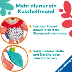 Ravensburger Play+ Rassel-Löwe* Rasseln & Greiflinge