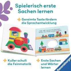 Ravensburger Play+ schütteln, rasseln: Erste Sachen*Kinder Kinderbücher|Rasseln & Greiflinge