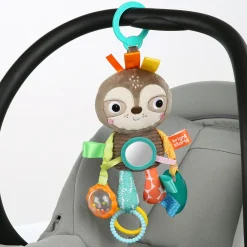 BrightStarts Playful Pals Aktivitätsspielzeug Faultier*Kinder Kinderwagen Zubehör