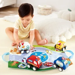 Hape Plüschauto-Set*Kinder Lernspielzeug