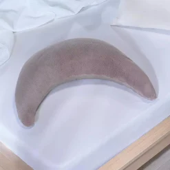 THERALINE Plüschmond Taupe* Stillkissen|Stillkissen